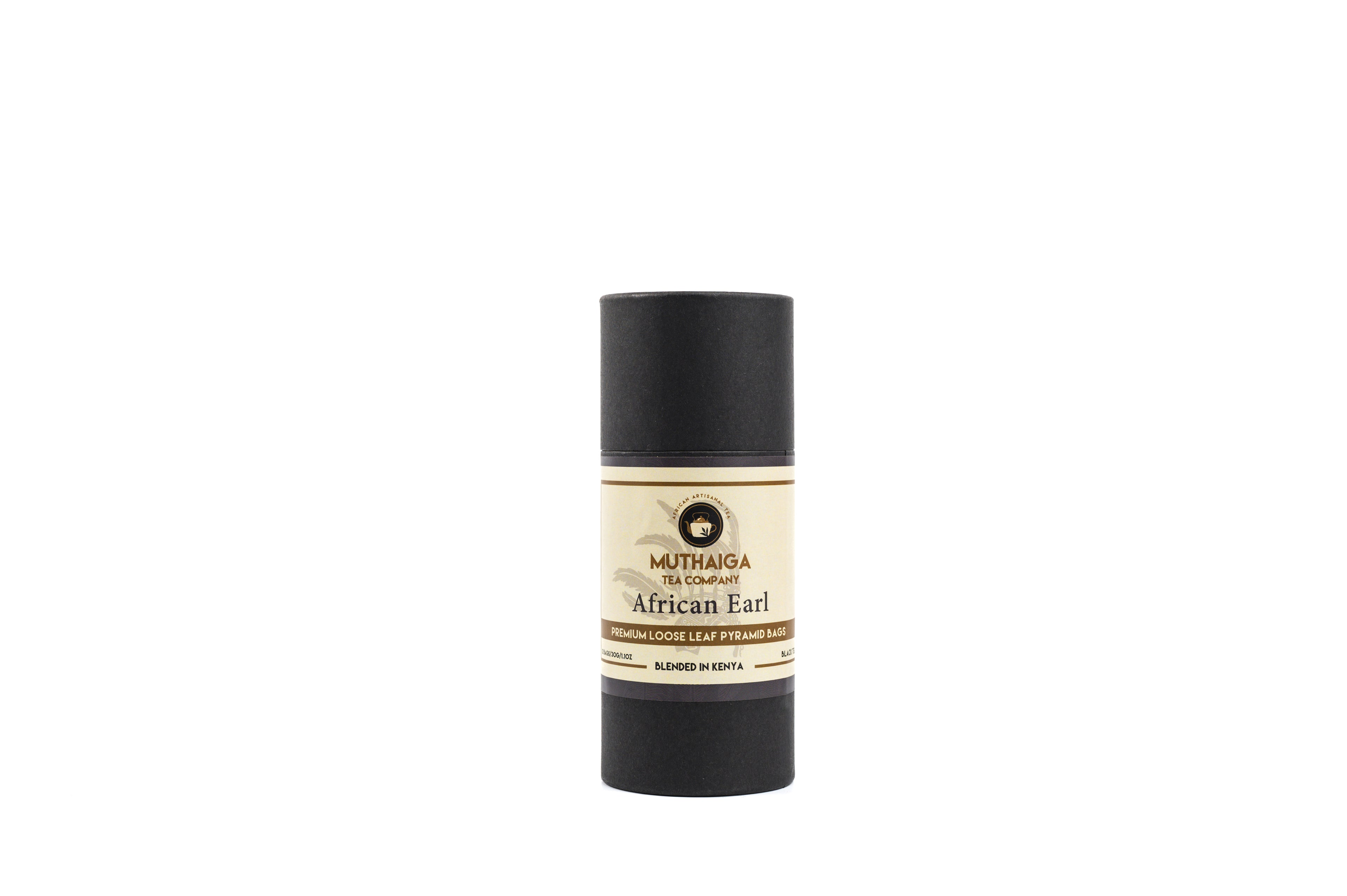 African Earl 30gms Tea Bag Tube