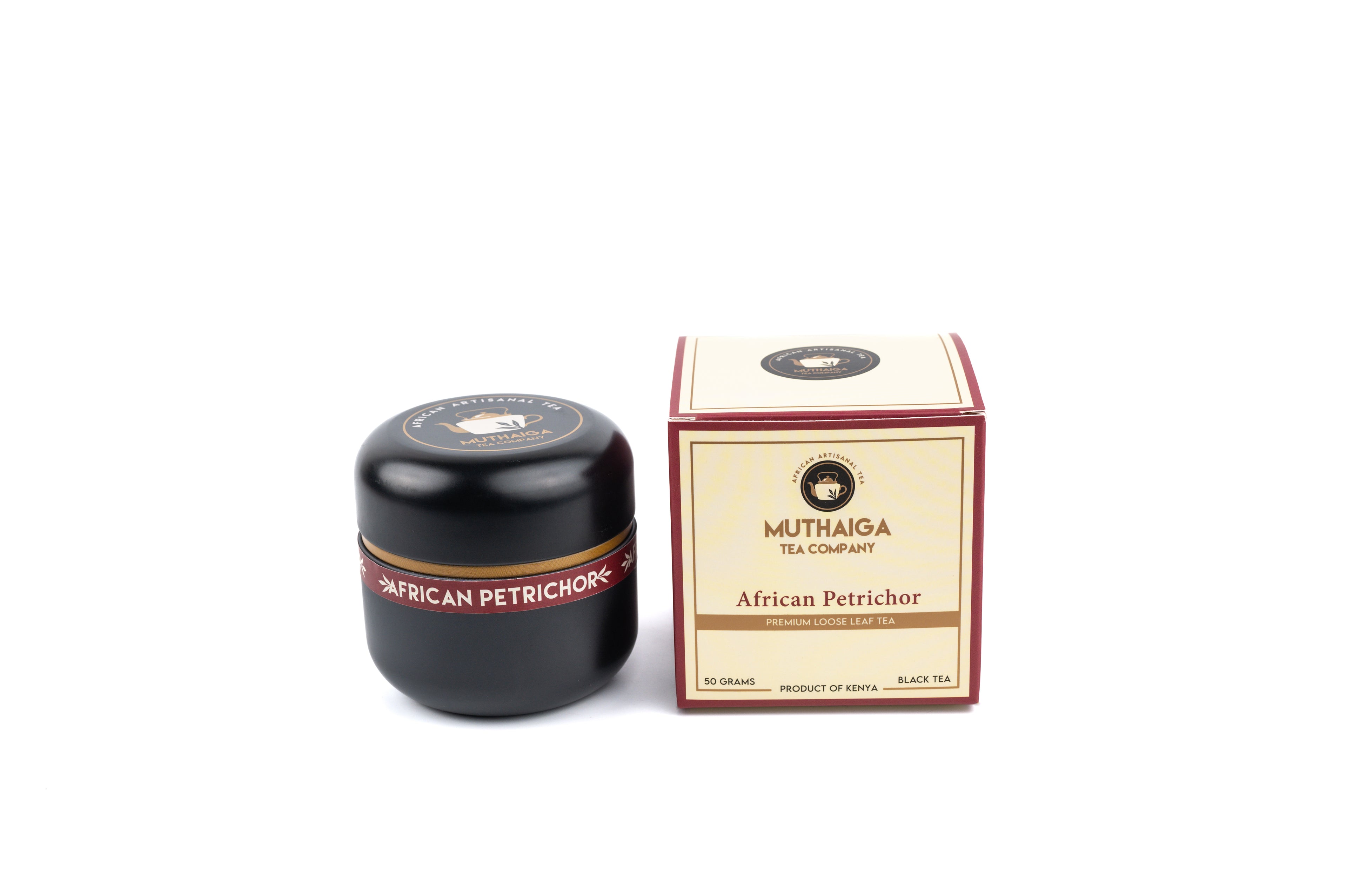 African Petrichor 50gms Tea Caddy