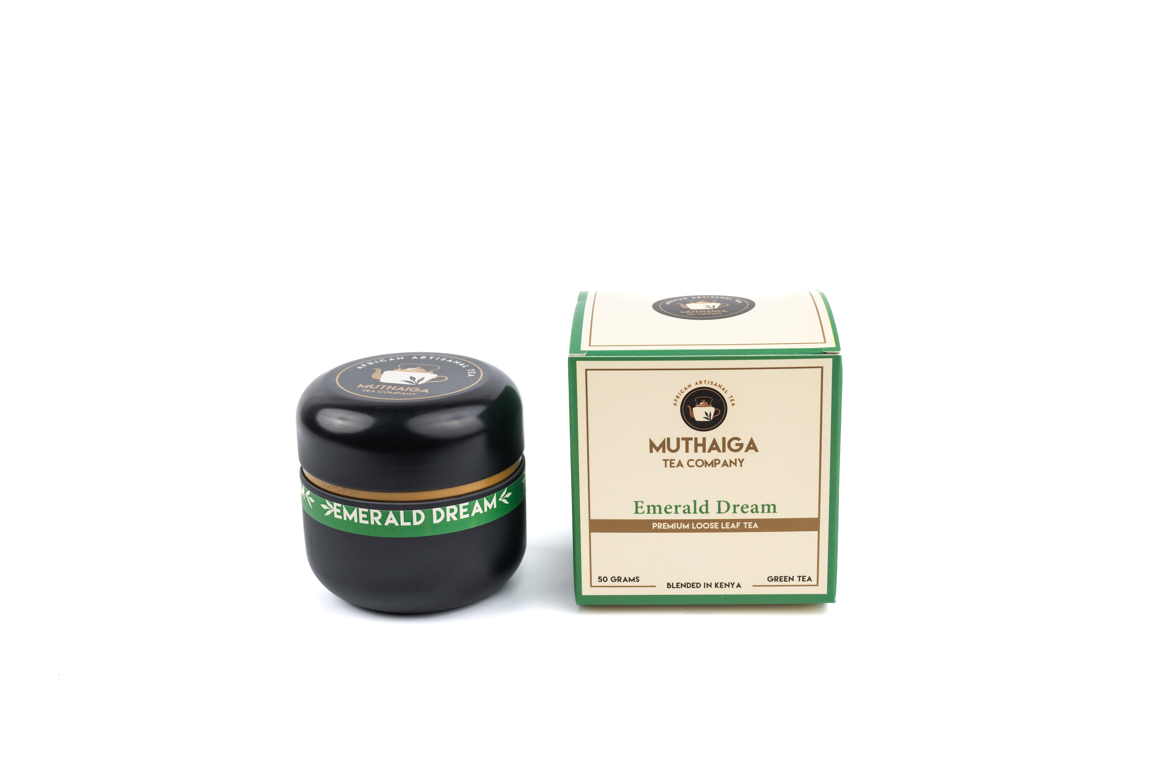 Emerald Dream 50gms Tea Caddy