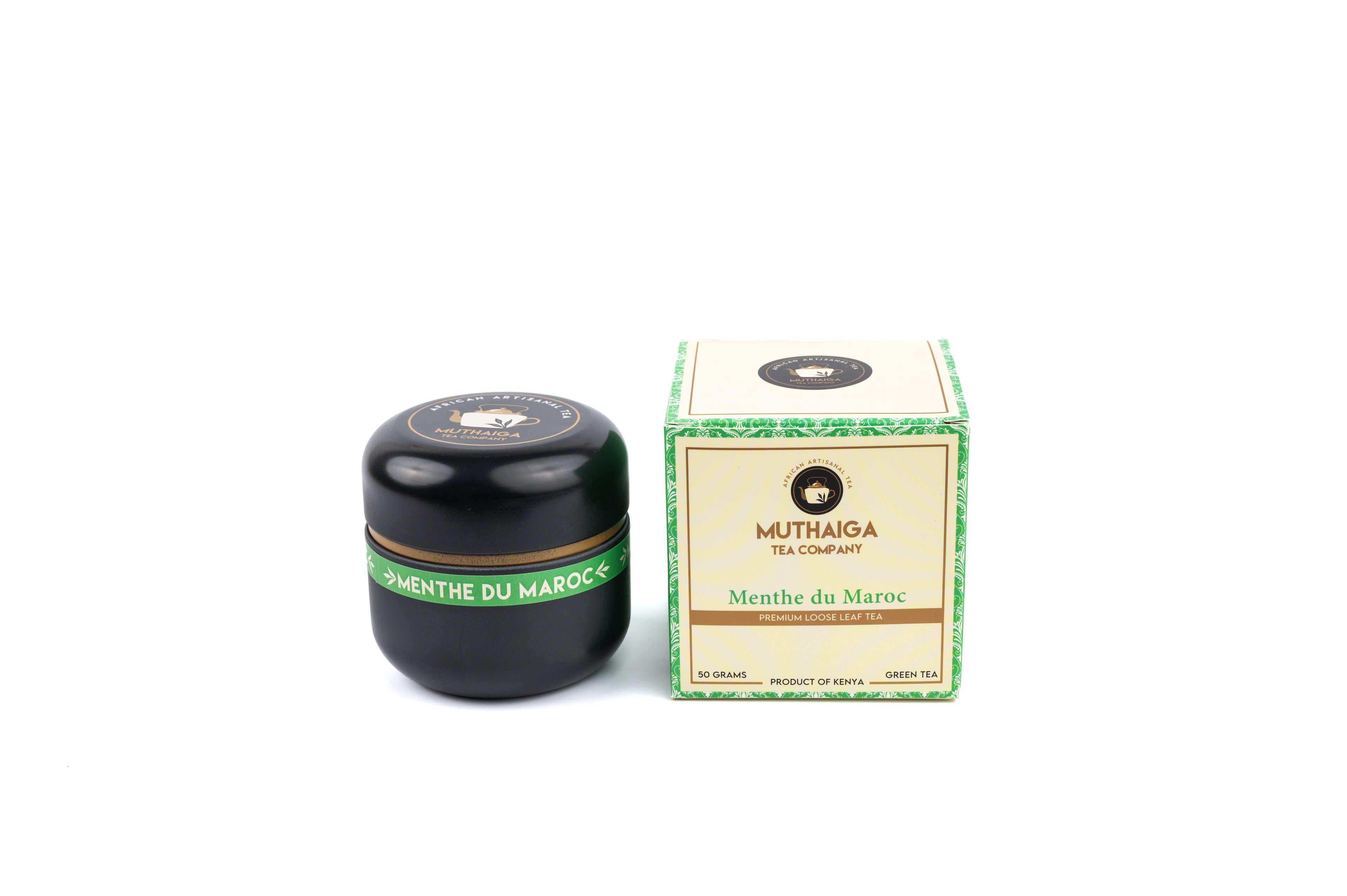 Menthe Du Maroc 50gms Tea Caddy